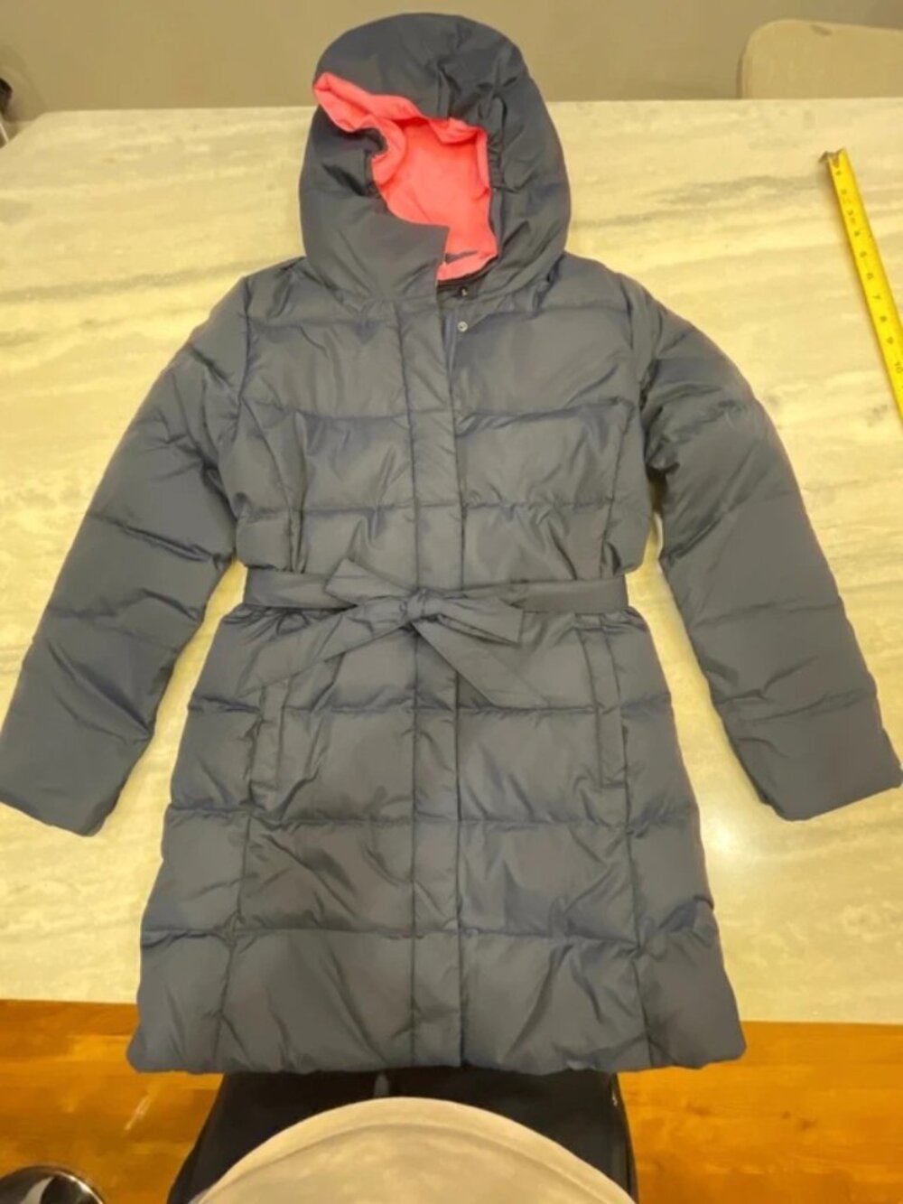 J.Crew Crewcuts Girls Hooded Puffer Coat 14 NWT